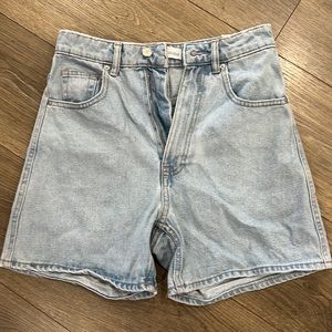 Zara denim shorts  Ecologically grown cotton